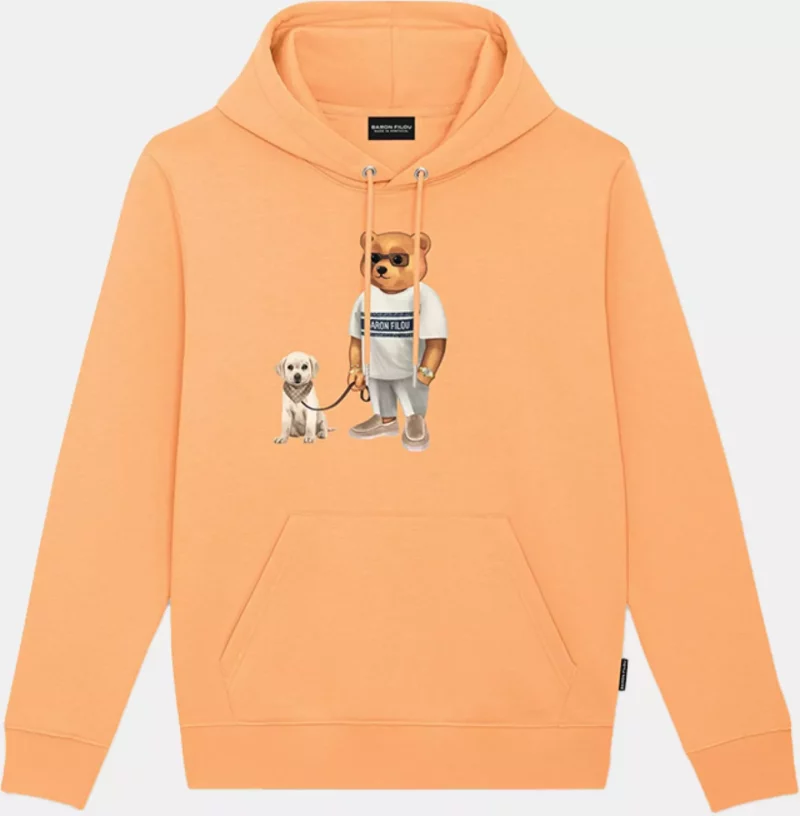 Baron Filou cxxiv hoodie sunrise orange