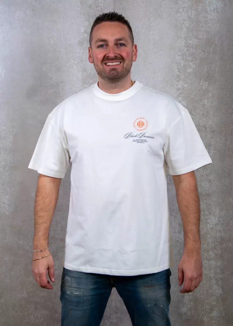 Black Bananas heaven t-shirt white