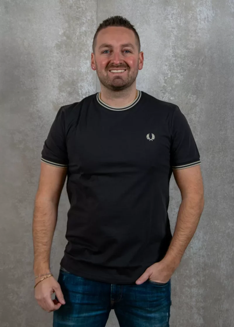 Fred Perry m1588 v56 anchr gry/oatml