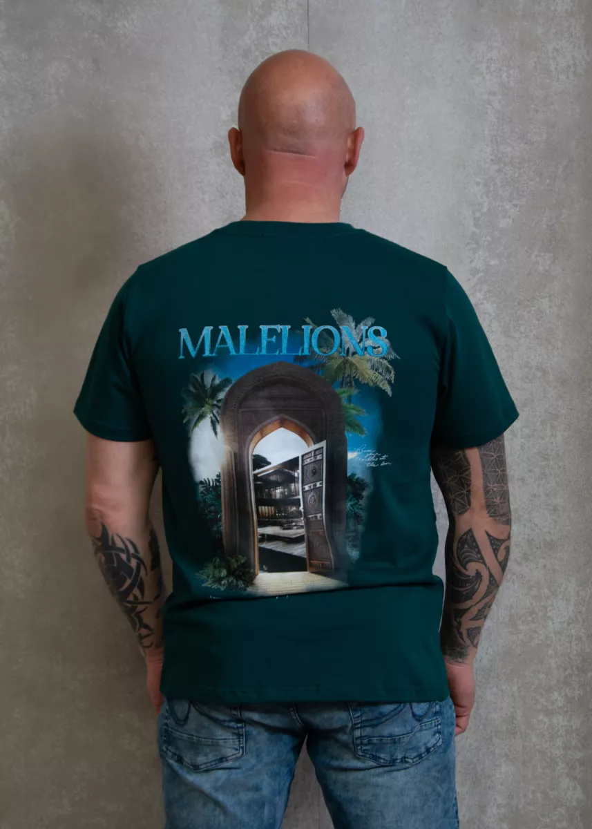 Malelions amazon t-shirt petrol green