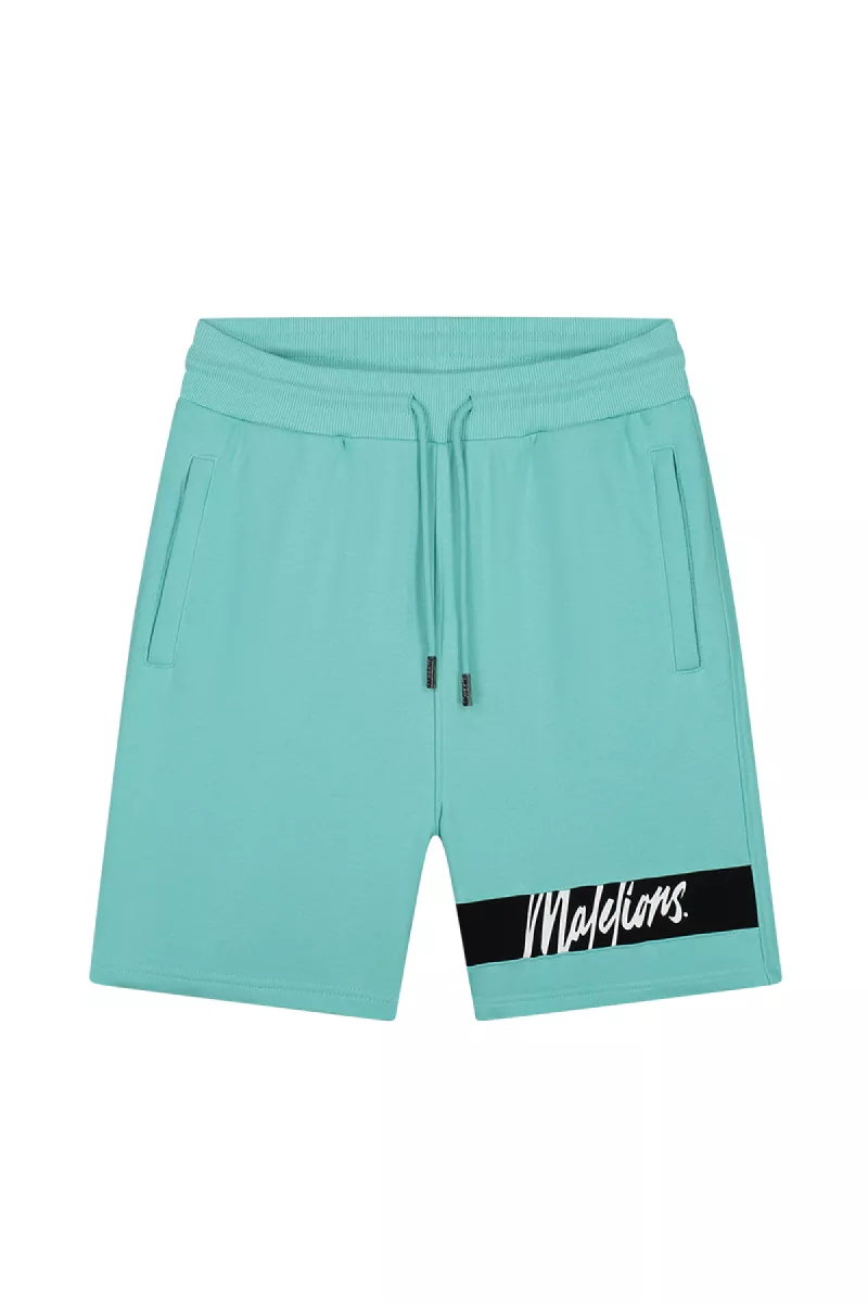 Malelions captain shorts bright blue/black