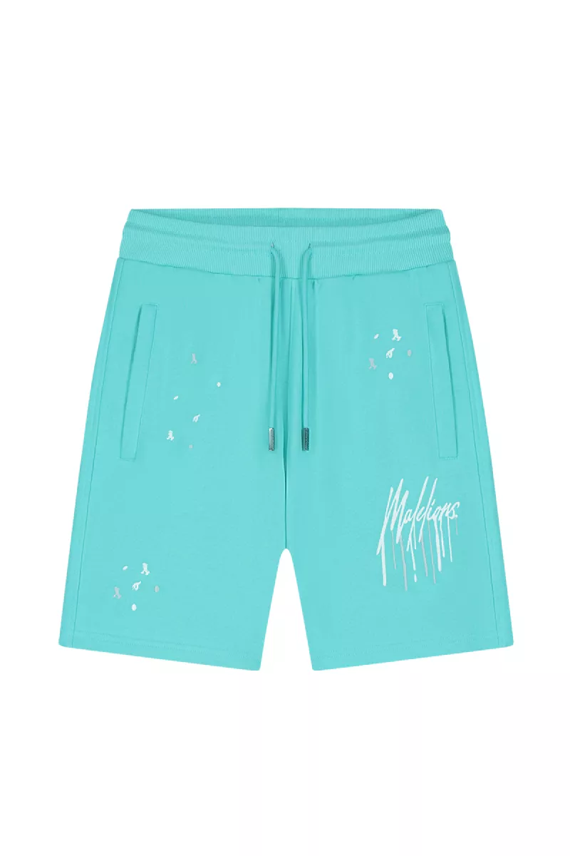 Malelions painter shorts bright blue