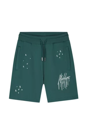 Malelions painter shorts petrol green