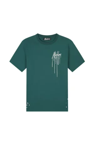 Malelions painter t-shirt petrol green