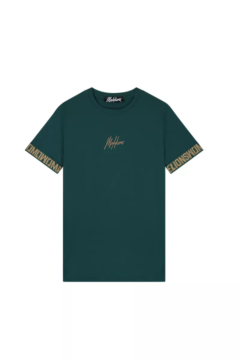 Malelions venetian t-shirt petrol green