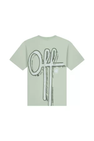 OFF THE PITCH landscape regular tee 501 mint