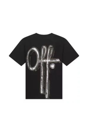 OFF THE PITCH landscape regular tee 998 black