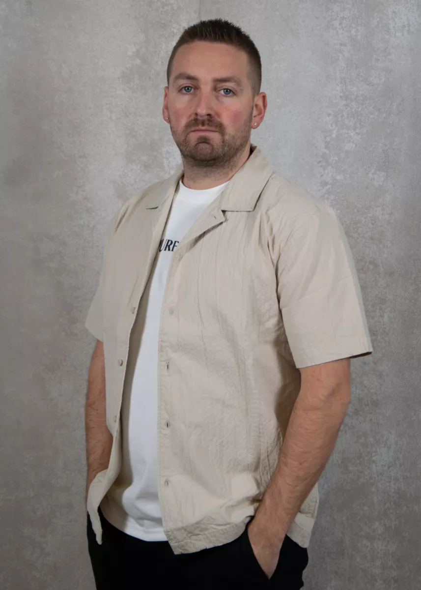 Pure Path Overshirt Korte Mouw 3 Pure Path 24020201 46-sand