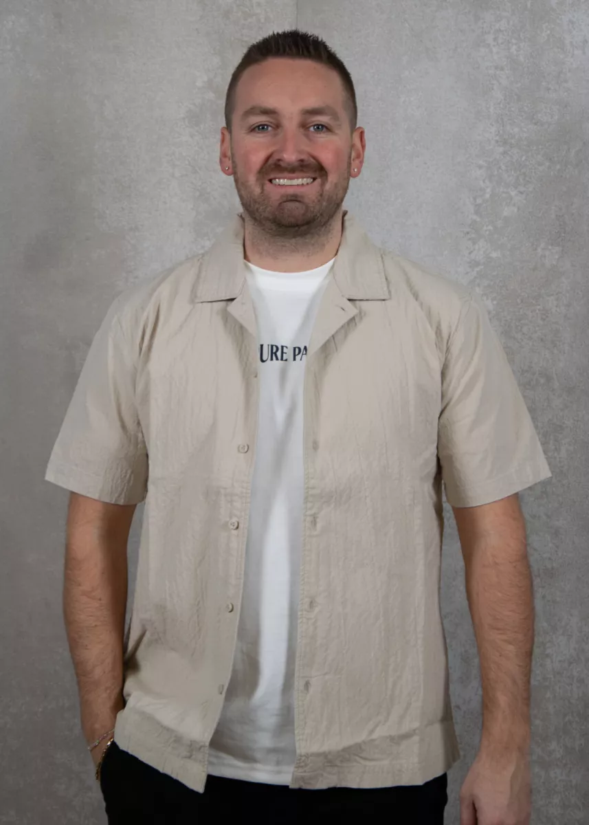 Pure Path Overshirt Korte Mouw 2 Pure Path 24020201 46-sand