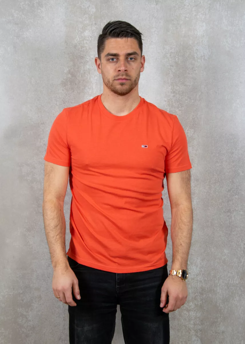 Tommy Jeans dm0dm20363 sn6 bright vermillion htr