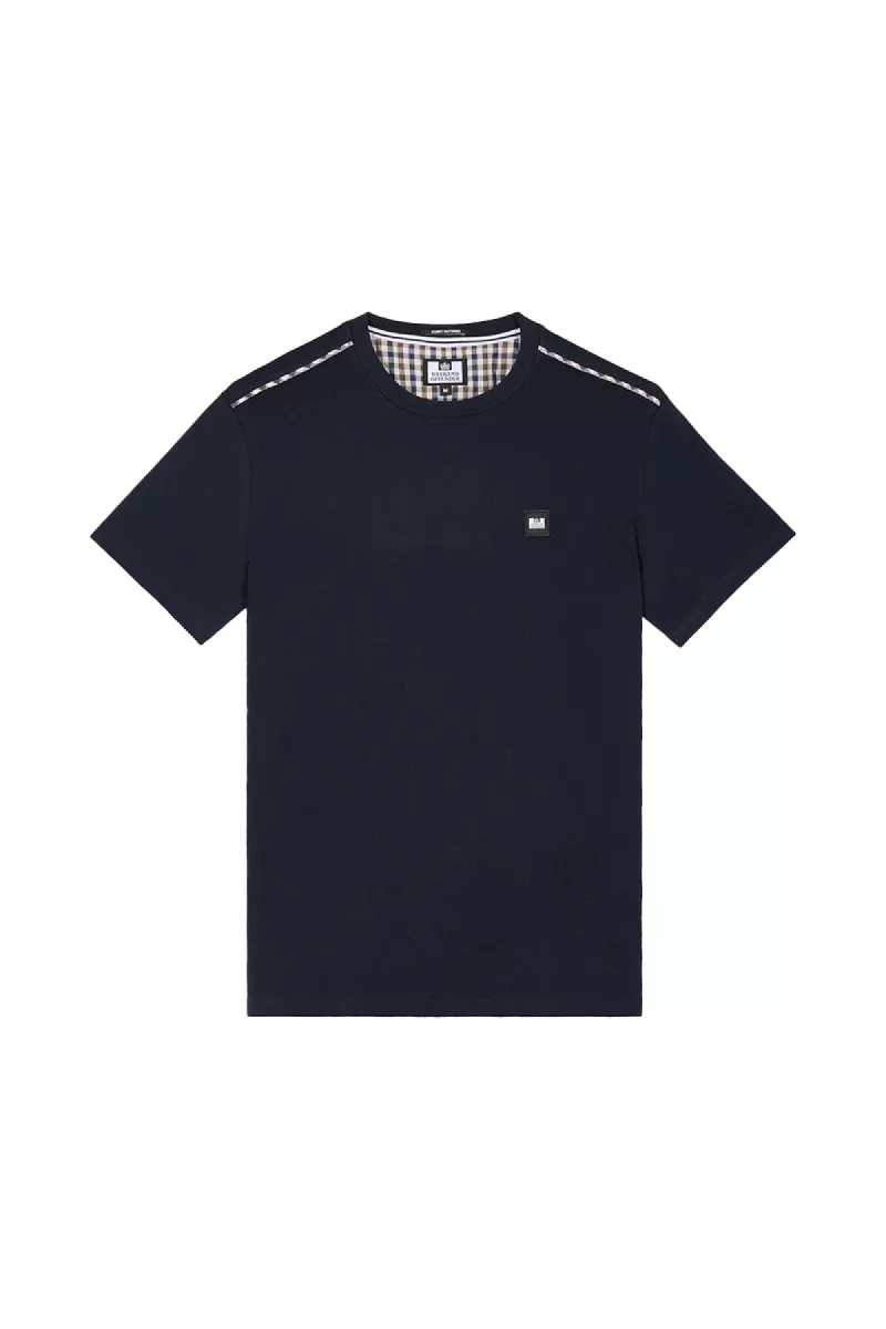 Weekend Offender ts1a11 navy/mid house check