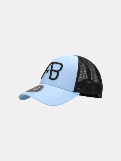 AB Lifestyle 2tone retro trucker cap cornflower blue