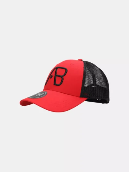 AB Lifestyle 2tone retro trucker cap true red