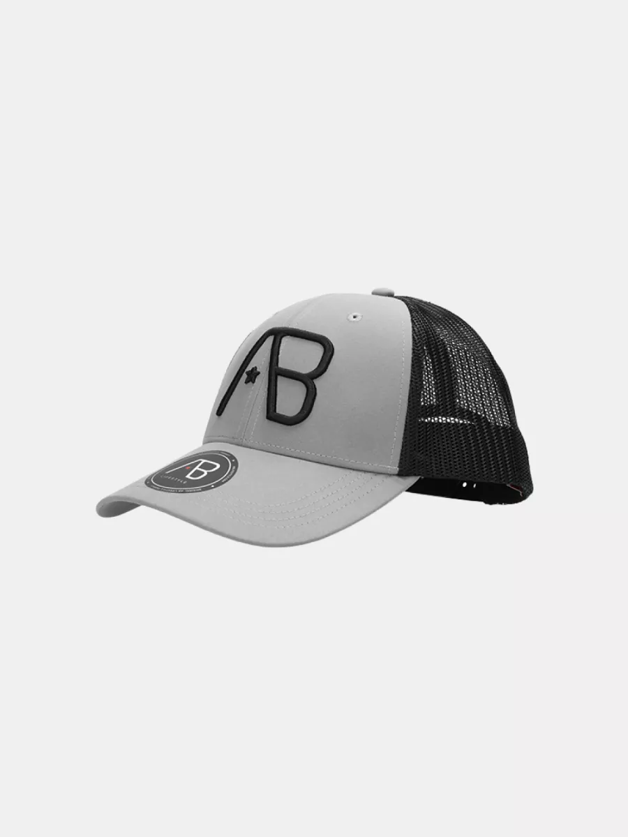 AB Lifestyle 2tone retro trucker cap ultimate grey
