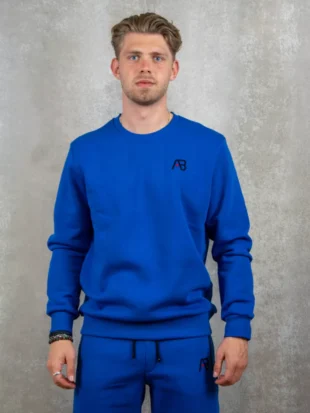 AB Lifestyle basic crewneck mazerine blue