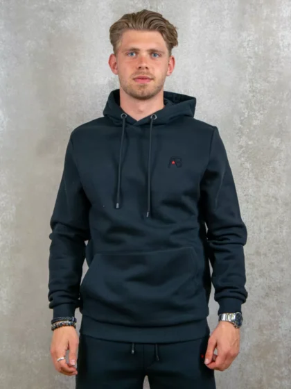 AB Lifestyle basic hoodie jet black