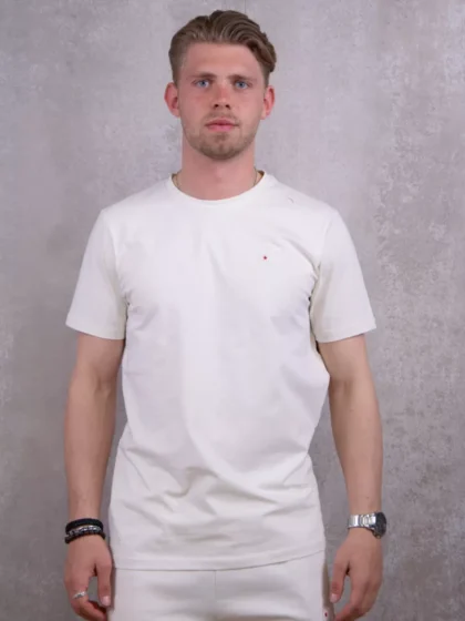 AB Lifestyle basic tee white swan