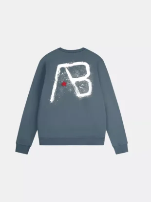 AB Lifestyle canvas crewneck with print stargazer