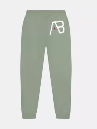 AB Lifestyle canvas jogger with print desert sage