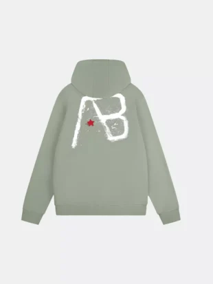 AB Lifestyle canvas vest with print desert sage