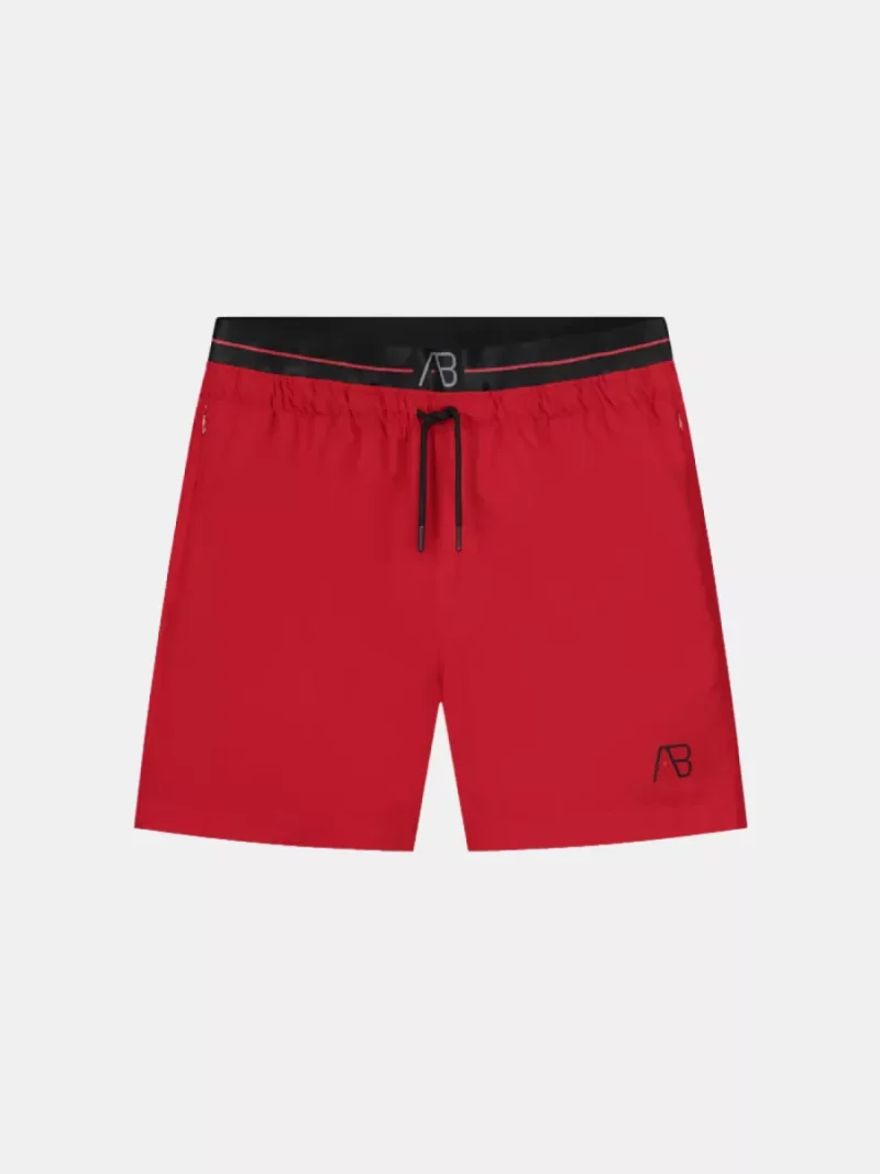 AB Lifestyle galaxy swimshort true red