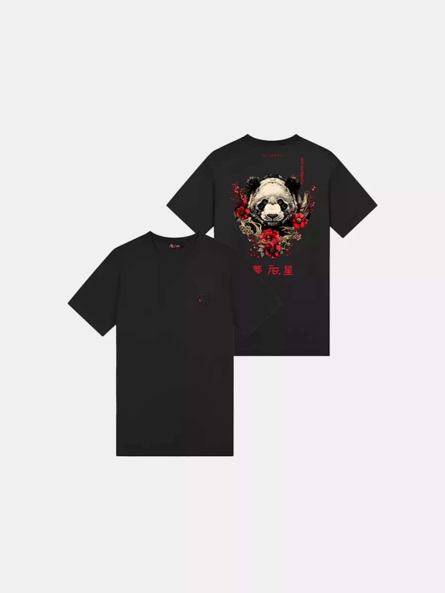 AB Lifestyle ink tee panda jet black