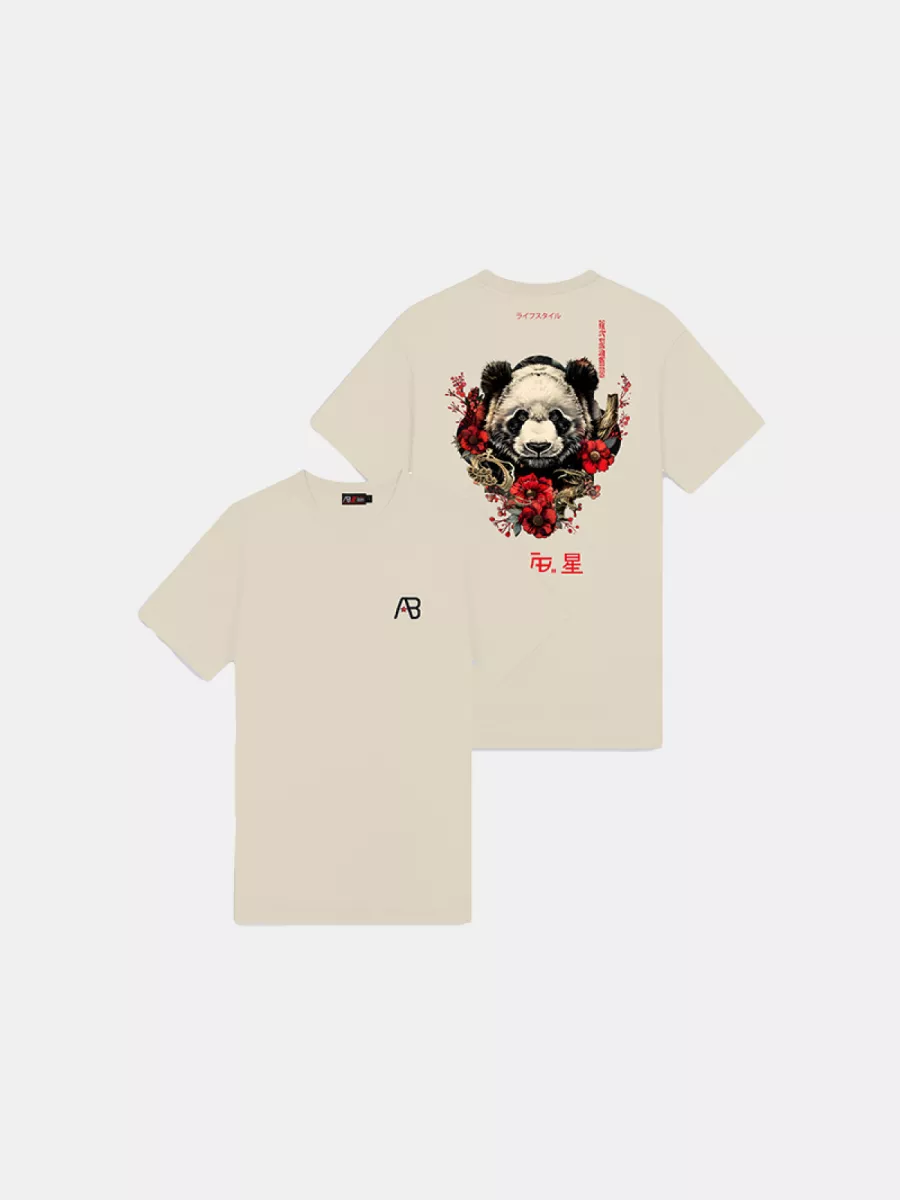 AB Lifestyle ink tee panda sand dollar