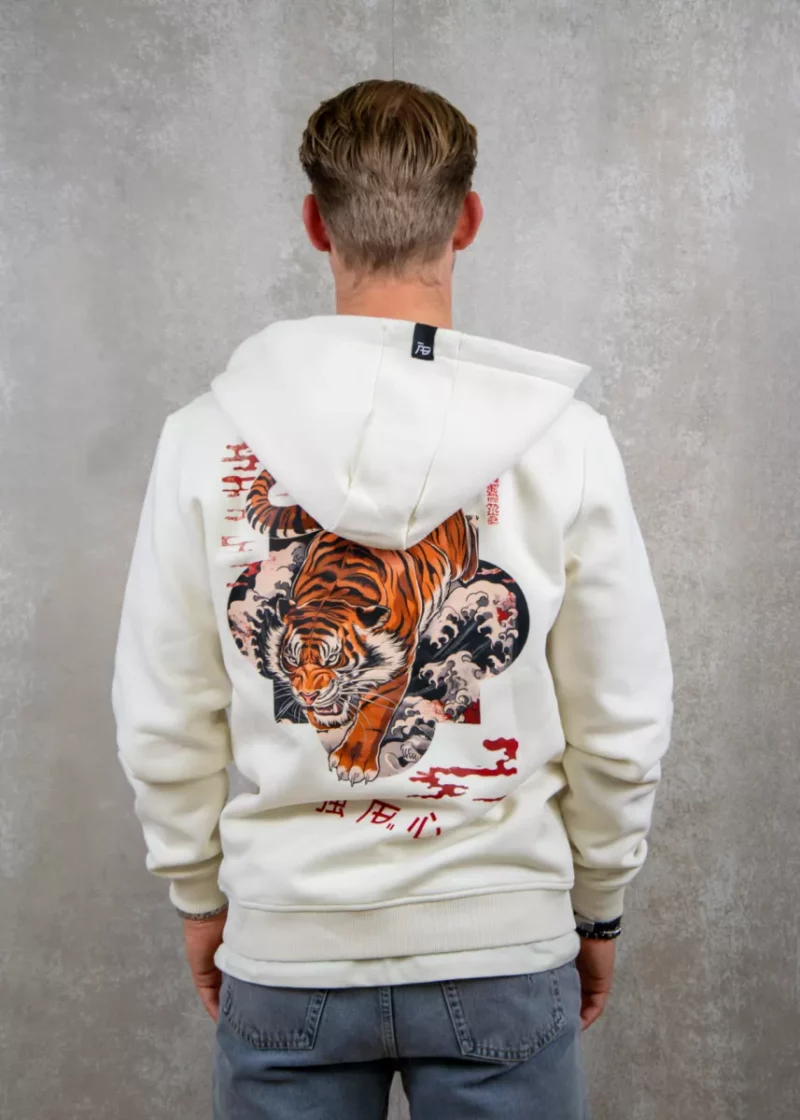AB Lifestyle ink vest tiger white swan