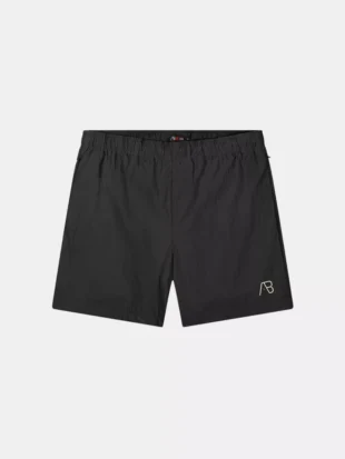 AB Lifestyle ocean swim short jet black/white swan