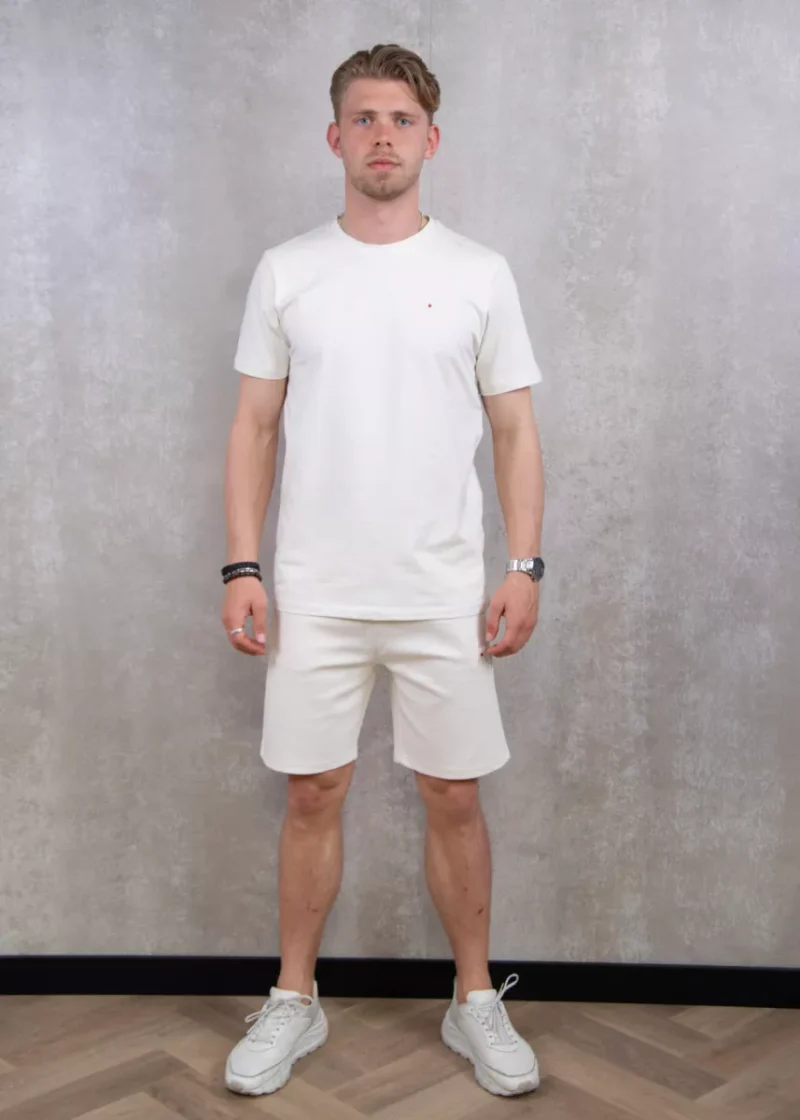 AB Lifestyle regular fit short white swan