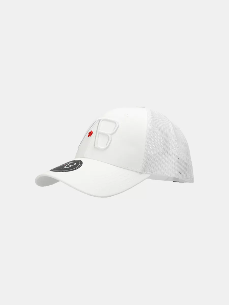 AB Lifestyle retro trucker cap bright white
