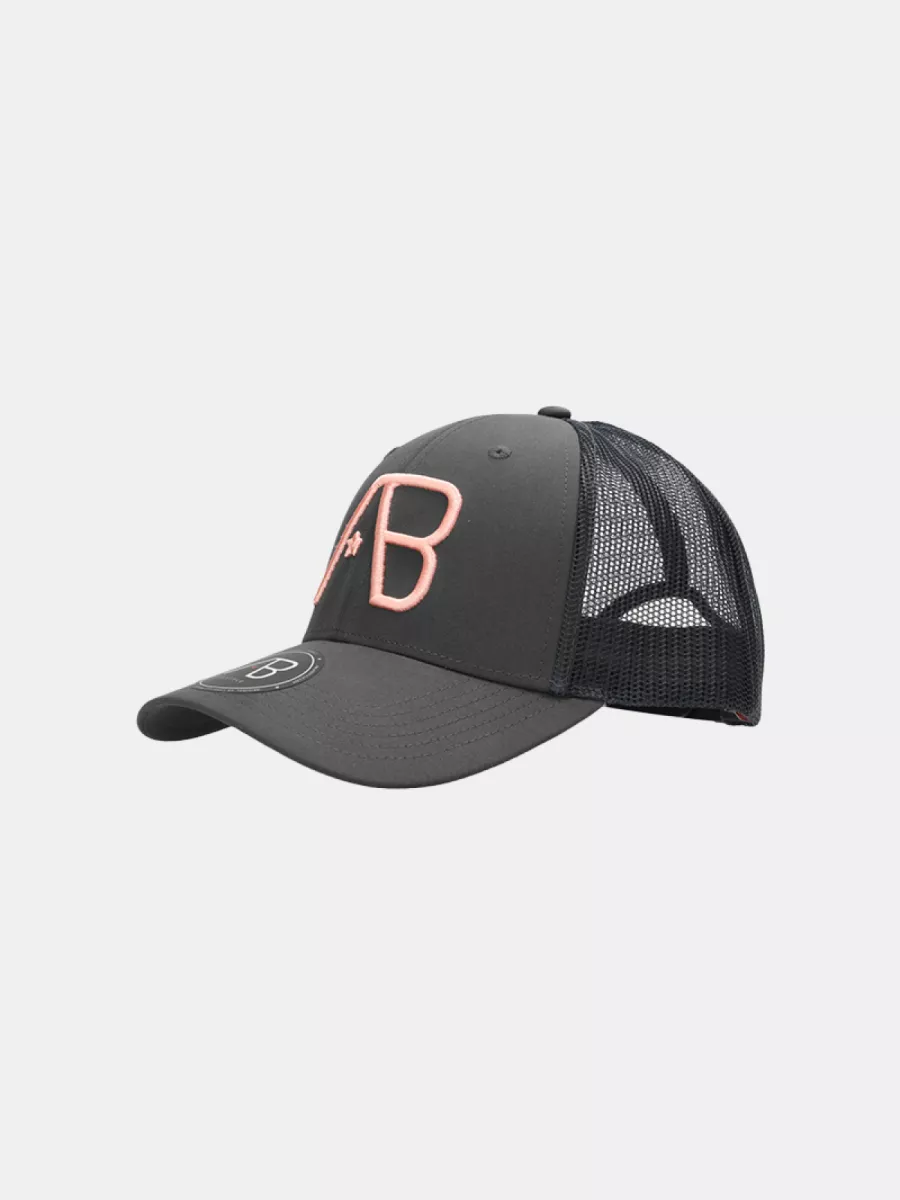 AB Lifestyle retro trucker cap charcoal/almond blossom