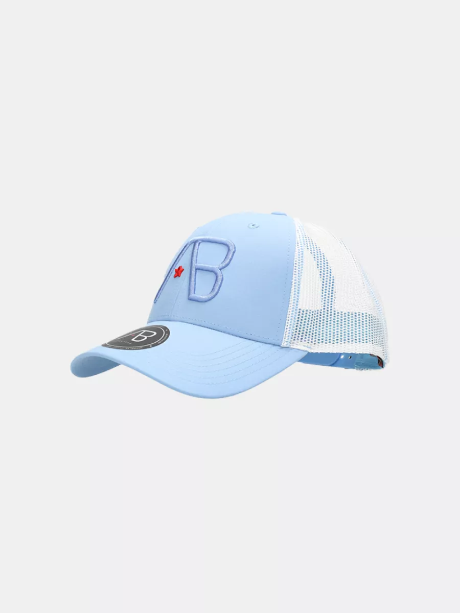 AB Lifestyle retro trucker cap cornflower blue