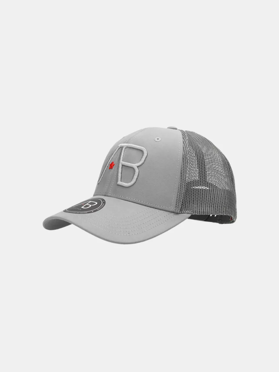 AB Lifestyle retro trucker cap ultimate grey