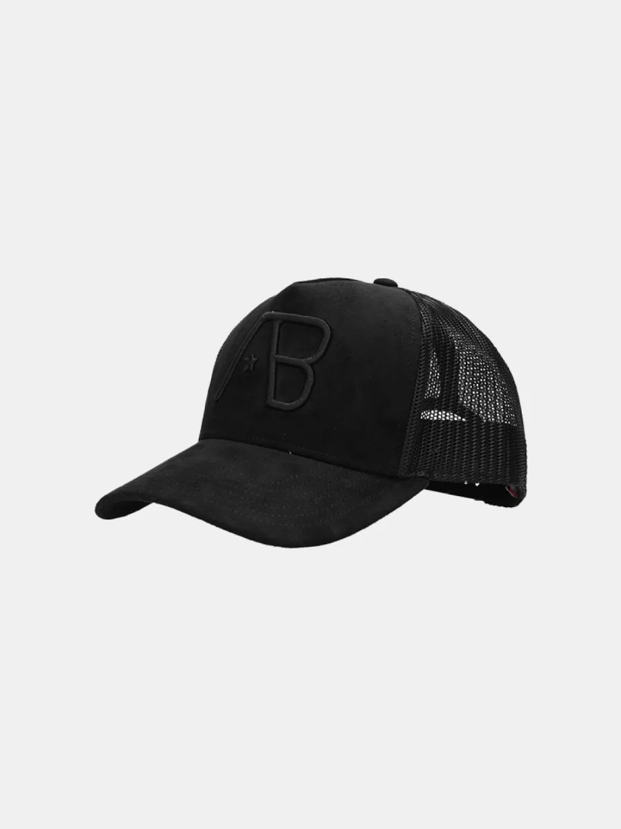AB Lifestyle velvet cap jet black