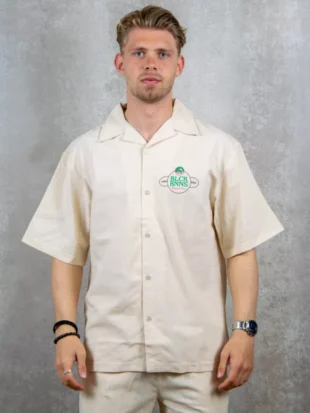 Black Bananas nomad linen shirt sand