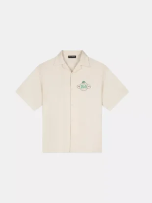 Black Bananas nomad linen shirt sand