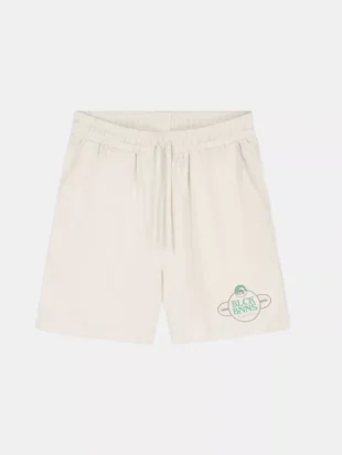Black Bananas nomad linen shorts sand