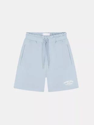 Croyez fraternite shorts light blue
