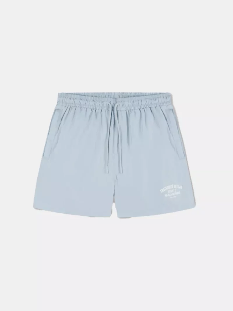 Croyez fraternite swim shorts light blue