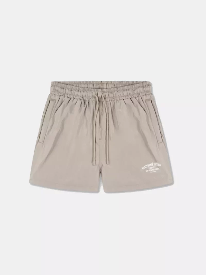 Croyez fraternite swim shorts sage green