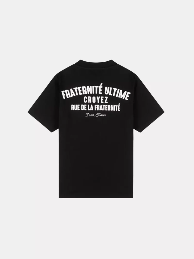 Croyez fraternite t-shirt black/white