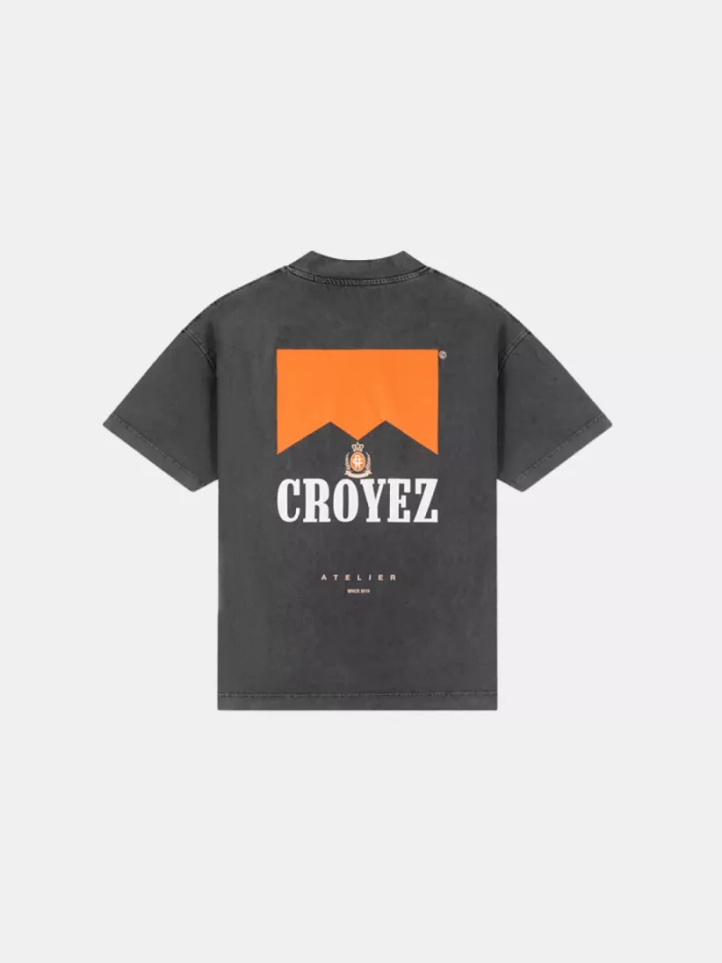 Croyez fumes amalfi t-shirt acid wash
