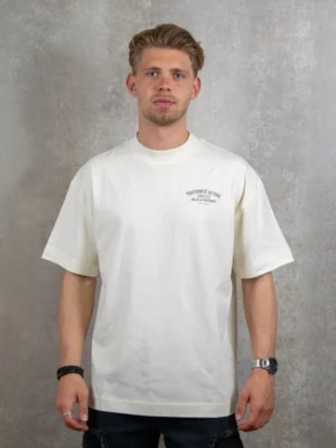 Croyez oversized fraternite t-shirt off-white