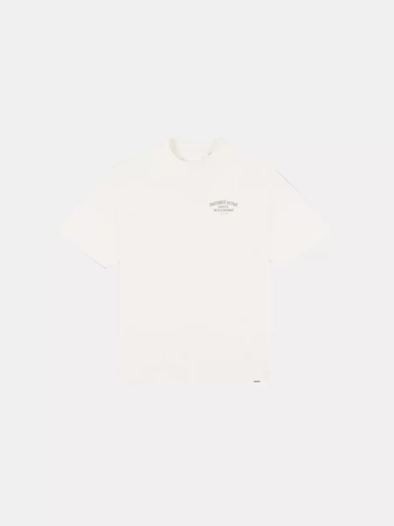 Croyez oversized fraternite t-shirt off-white