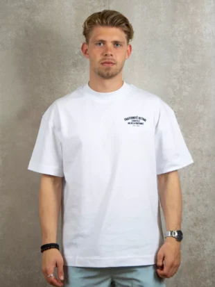 Croyez oversized fraternite t-shirt white