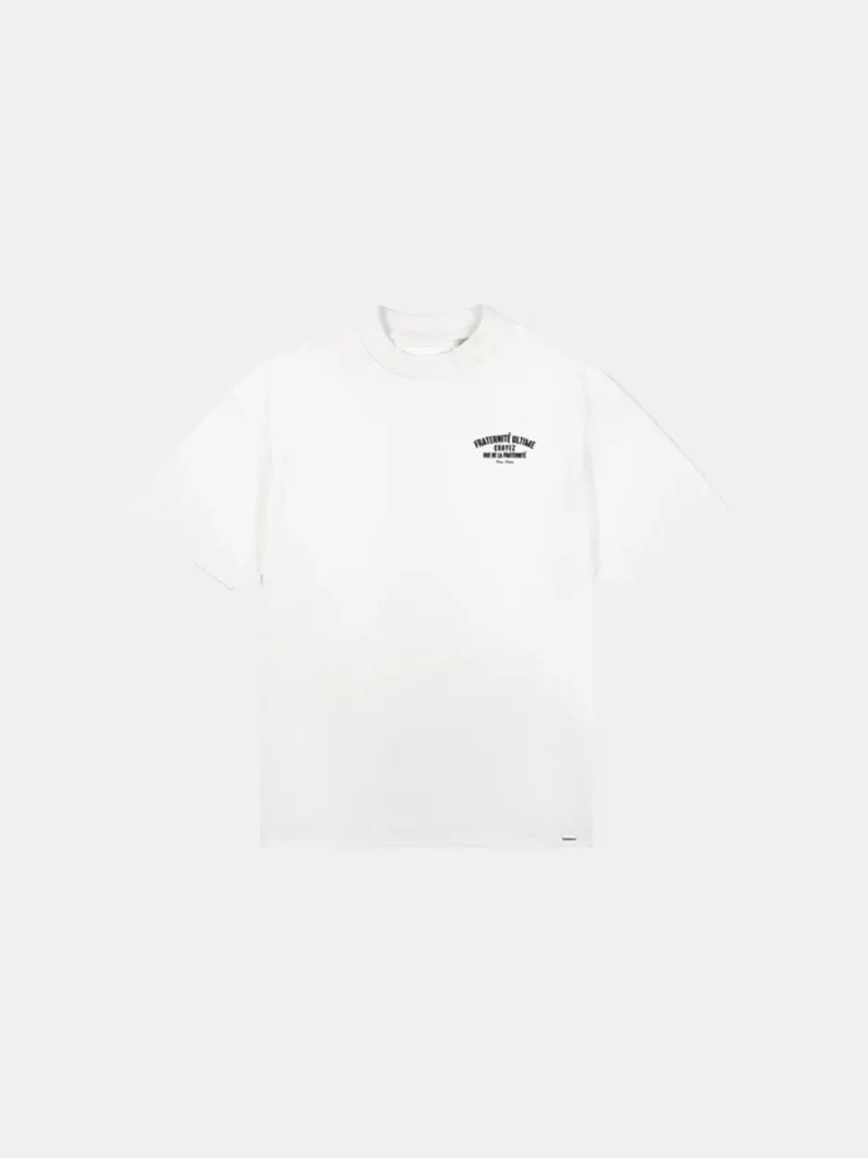 Croyez oversized fraternite t-shirt white