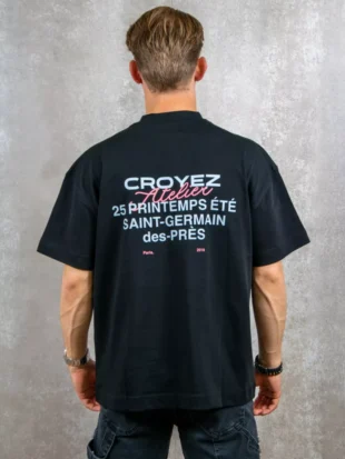 Croyez printemps t-shirt black