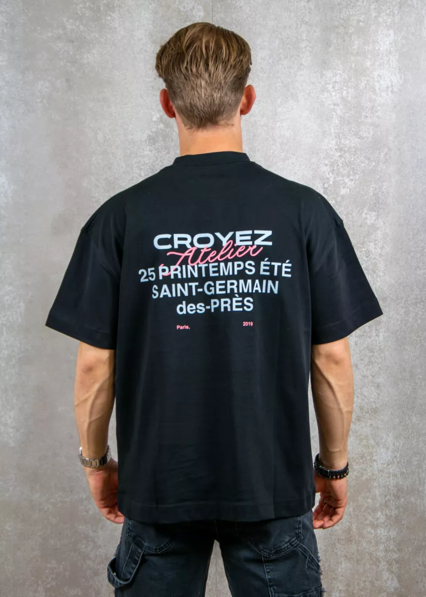 Croyez printemps t-shirt black