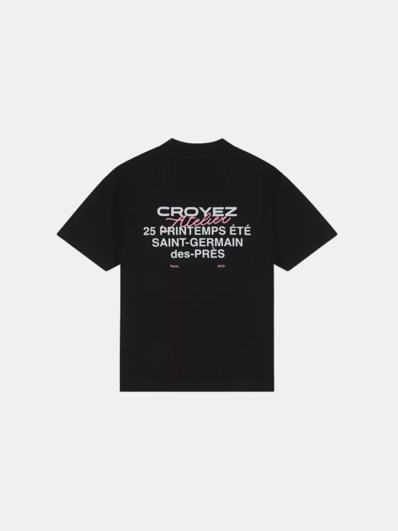 Croyez printemps t-shirt black